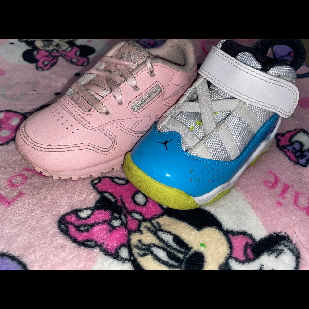 Toddler kicks